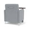 Lesro Siena Lounge Reception Guest Chair W/ Swivel Tablet, 27 in W 29.5 in L 32.5 in H SN1101 - alternate 3